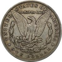 1891-CC Morgan Dollar ($1) Reverse Image