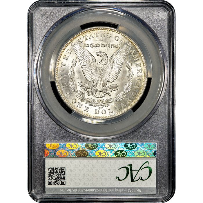 1891-CC Morgan Dollar ($1) VAM 3 Spitting Eagle Reverse Image