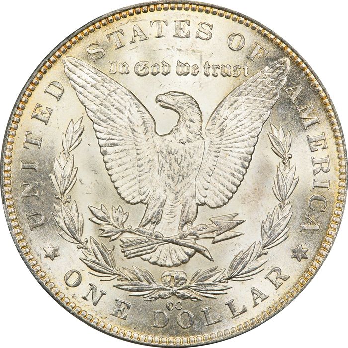 1891-CC Morgan Dollar ($1) VAM 3 Spitting Eagle Photo 4