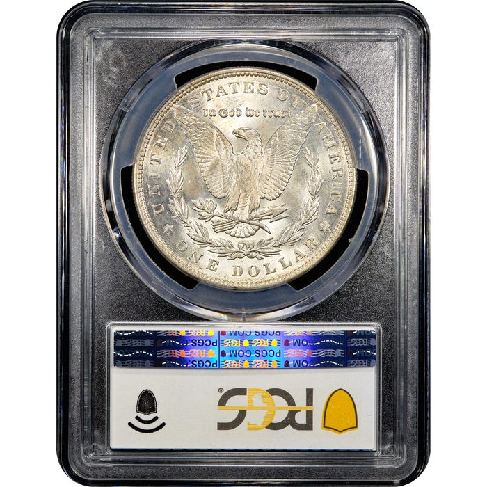 1891 Morgan Dollar ($1) Reverse Slab Image