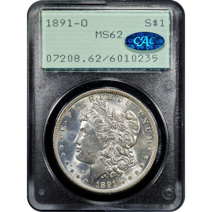 1891-O Morgan Dollar ($1) Rattler Obverse Image