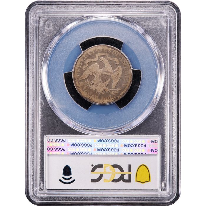 1891-O Seated Liberty Quarter (25c) Reverse Slab Image