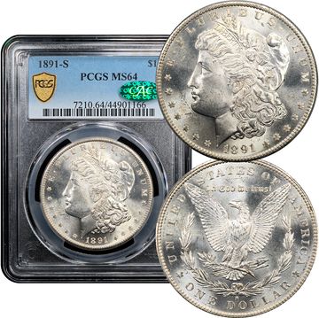 1891-S Morgan Dollar ($1) Composite Image