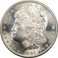 1891-S Morgan Dollar ($1) Obverse Image