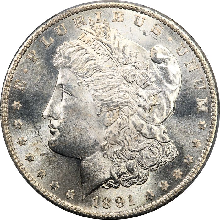 1891-S Morgan Dollar ($1) Obverse Image