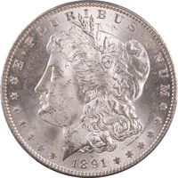 1891-S Morgan Dollar ($1) Obverse Image