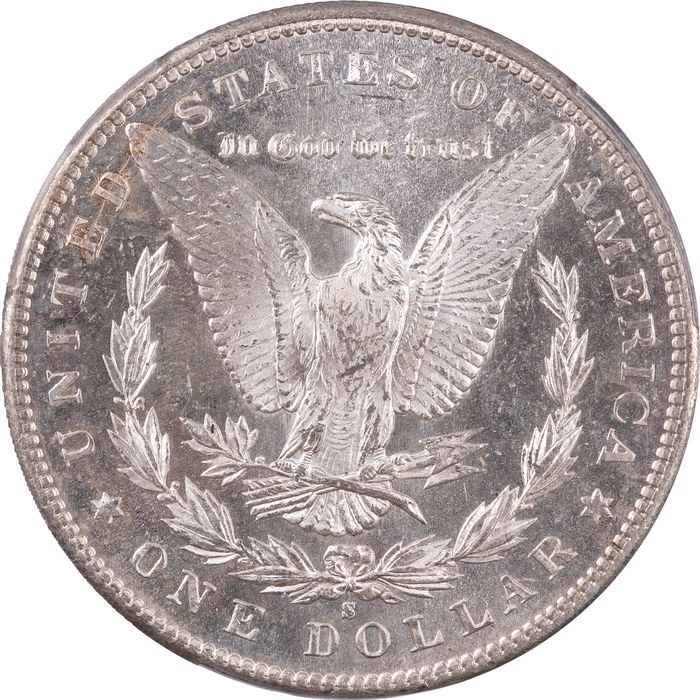 1891-S Morgan Dollar ($1) Reverse Image