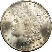 1891-S Morgan Dollar ($1) Obverse Image