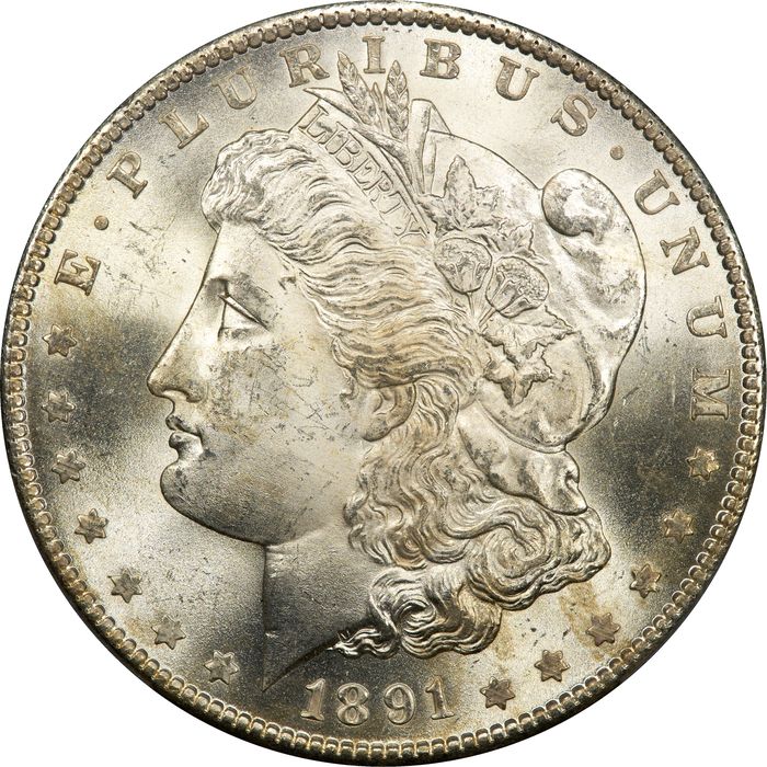 1891-S Morgan Dollar ($1) Obverse Image