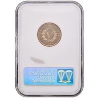 1892 5-Coin Proof Set Liberty Nickel 5c Reverse Slab Image