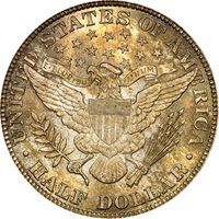 1892 Barber Half Dollar (50c) Photo 4