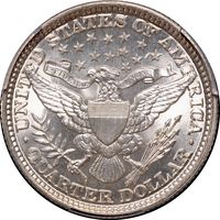 1892 Barber Quarter (25c) Photo 4