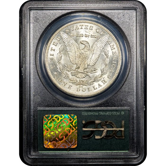 1892-CC Morgan Dollar ($1) OGH Reverse Slab Image