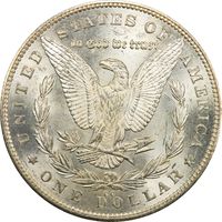 1892-CC Morgan Dollar ($1) OGH Reverse Image