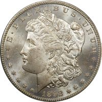 1892-CC Morgan Dollar ($1) OGH Obverse Image