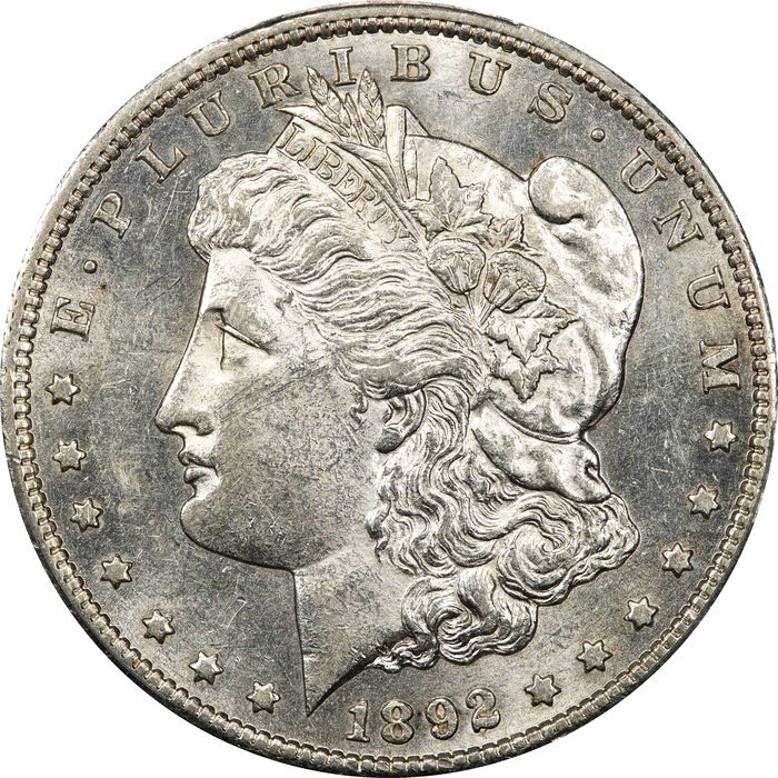 1892-CC Morgan Dollar ($1) Photo 3