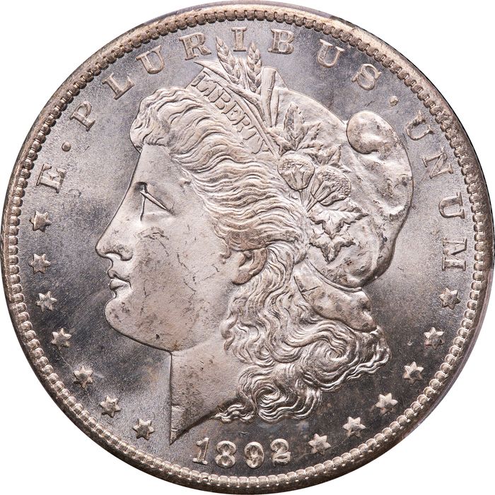 1892-CC Morgan Dollar ($1) Obverse Image
