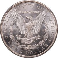 1892-CC Morgan Dollar ($1) Reverse Image