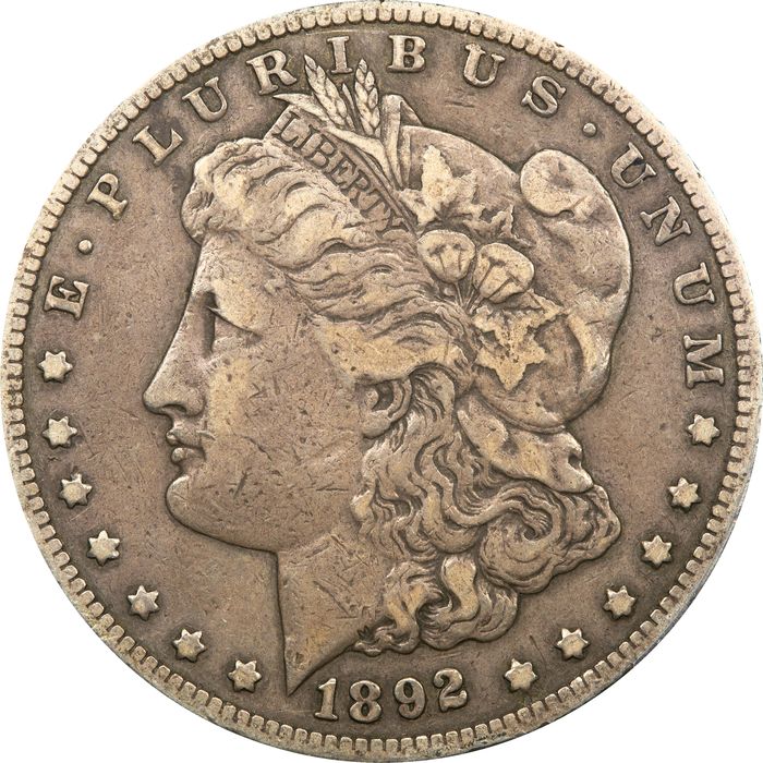 1892-CC Morgan Dollar ($1) Photo 3