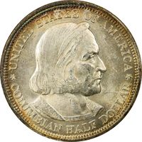 1892 Columbian Commem Half Dollar (50c) Obverse Image