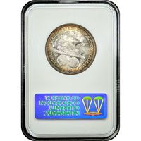1892 Columbian Commem Half Dollar (50c) Reverse Slab Image