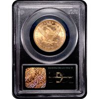 1892 Liberty Gold Eagle ($10) OGH Reverse Slab Image