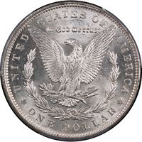 1892 Morgan Dollar ($1) Reverse Image