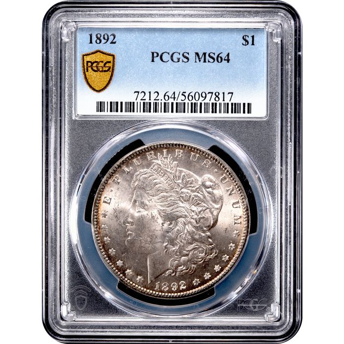 1892 Morgan Dollar ($1) Obverse Image