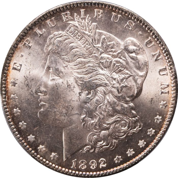 1892 Morgan Dollar ($1) Photo 3