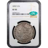 1892-S Morgan Dollar ($1) Obverse Slab Image