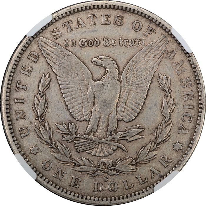 1892-S Morgan Dollar ($1) Reverse Image