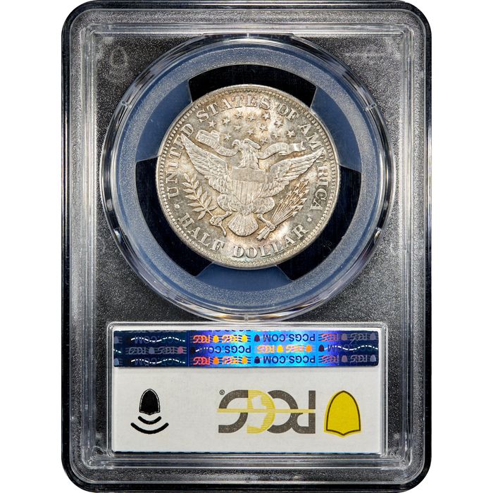 1893 Barber Half Dollar (50c) Reverse Slab Image