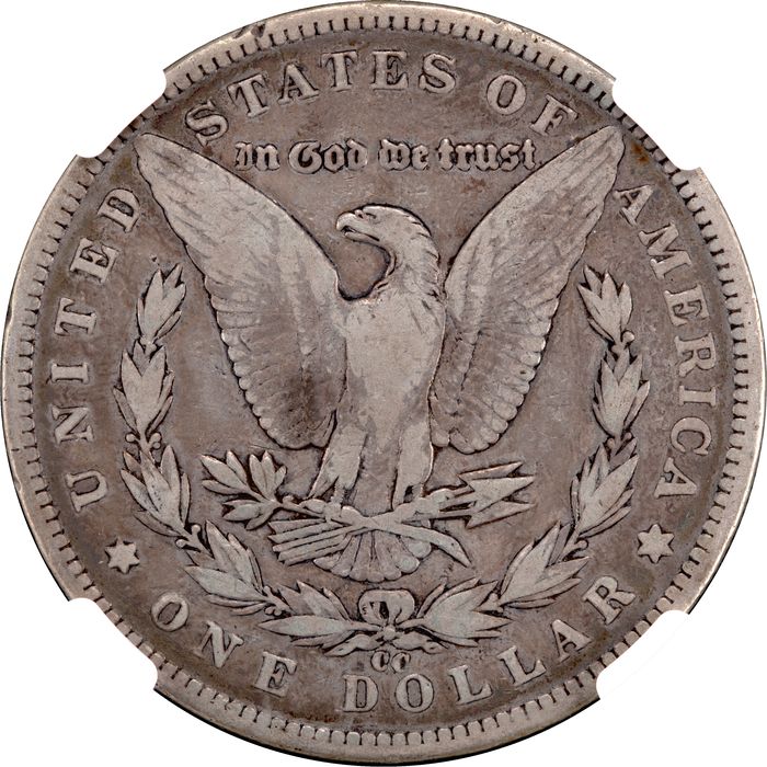 1893-CC Morgan Dollar ($1) Photo 4