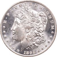1893-CC Morgan Dollar ($1) OGH Obverse Image
