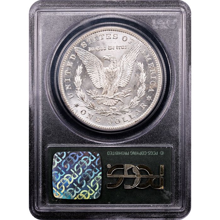 1893-CC Morgan Dollar ($1) OGH Reverse Slab Image
