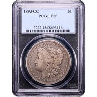 1893-CC Morgan Dollar ($1) Obverse Image