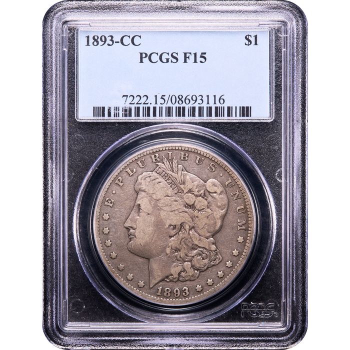 1893-CC Morgan Dollar ($1) Obverse Image