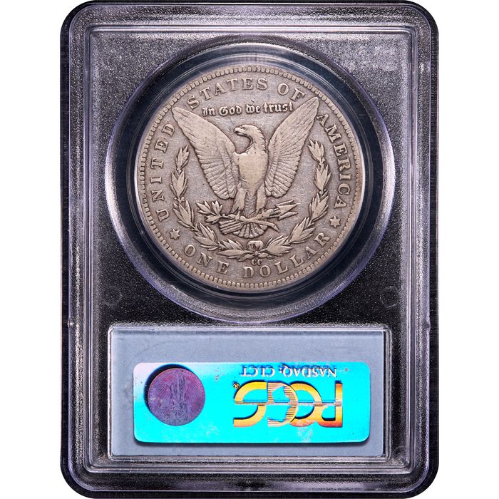 1893-CC Morgan Dollar ($1) Reverse Image