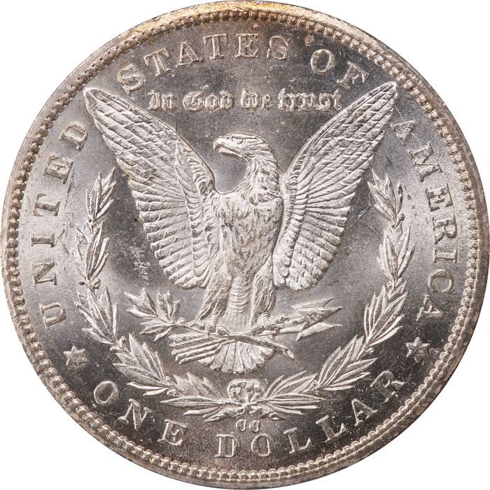 1893-CC Morgan Dollar ($1) Reverse Image
