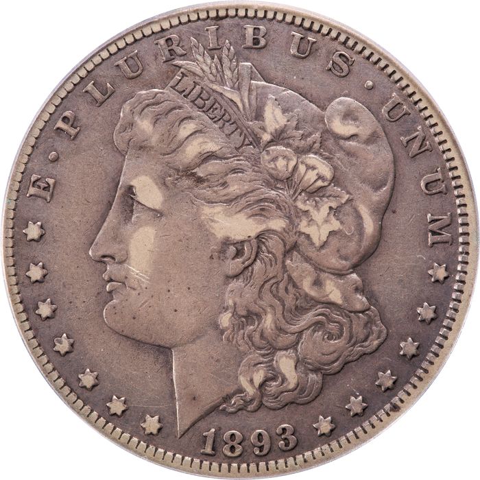 1893-CC Morgan Dollar ($1) Photo 3