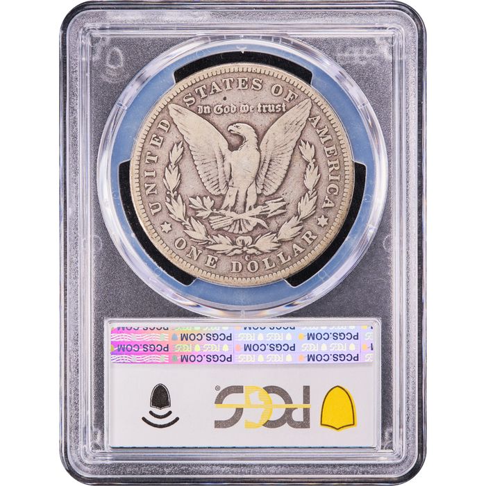 1893-CC Morgan Dollar ($1) Reverse Image