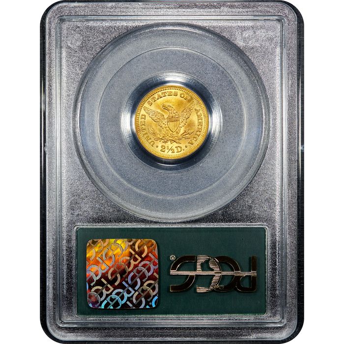 1893 Liberty Gold Quarter Eagle ($2.50) OGH Reverse Image