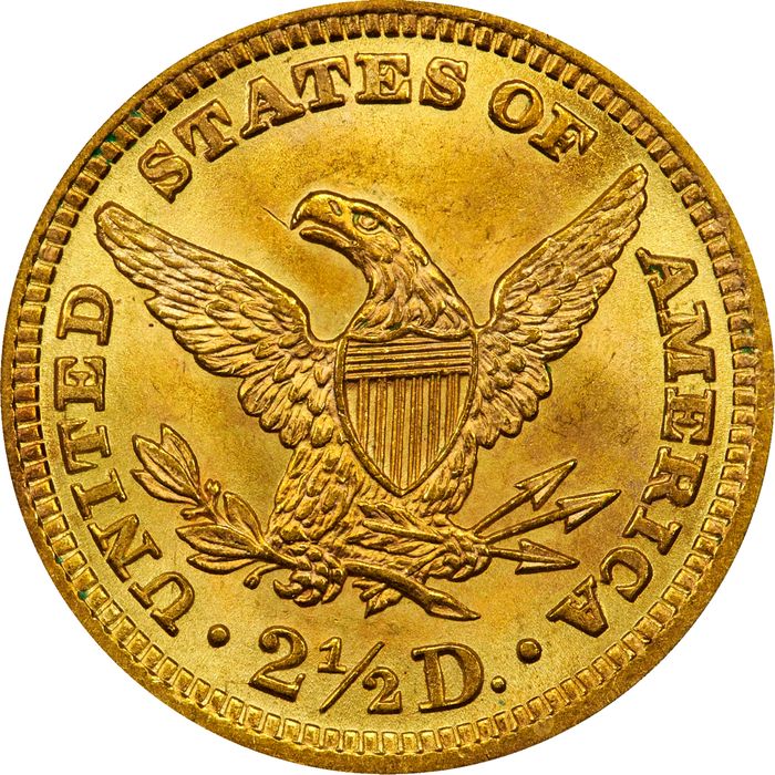 1893 Liberty Gold Quarter Eagle ($2.50) OGH Photo 4