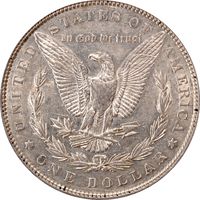 1893 Morgan Dollar ($1) Reverse Image