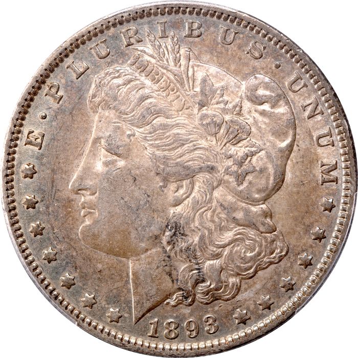 1893 Morgan Dollar ($1) Obverse Image