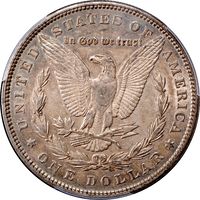 1893 Morgan Dollar ($1) Reverse Image