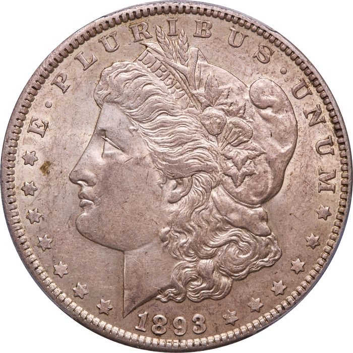 1893 Morgan Dollar ($1) Obverse Image
