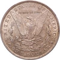 1893 Morgan Dollar ($1) Reverse Image