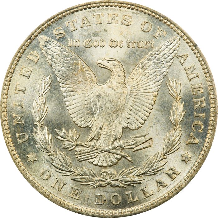 1893 Morgan Dollar ($1) Reverse Image