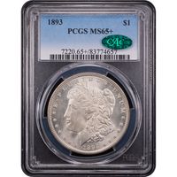 1893 Morgan Dollar ($1) Obverse Image